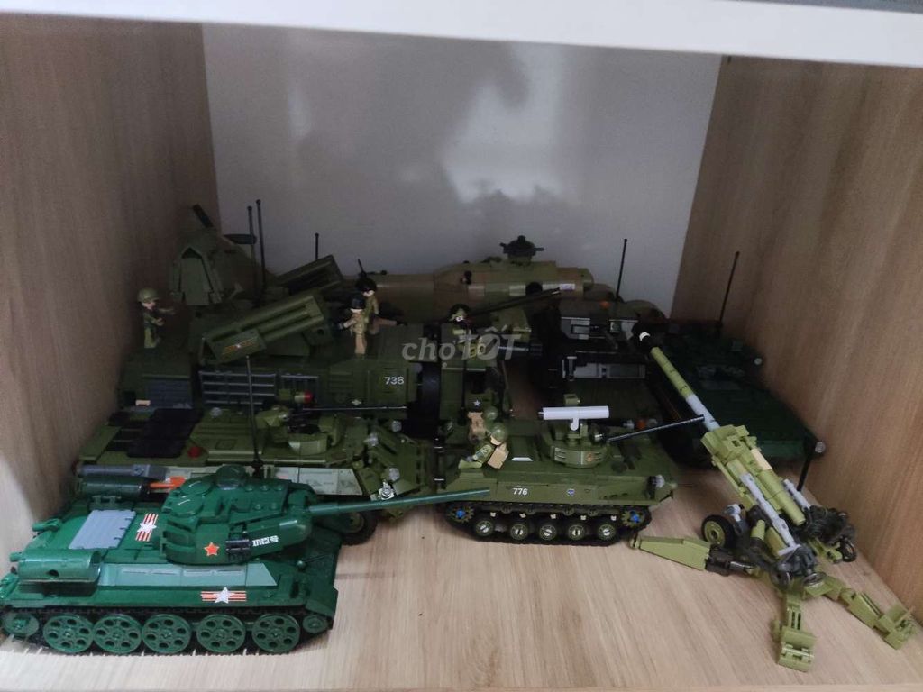 Đồ chơi Non Lego thiết bị quân sự mới