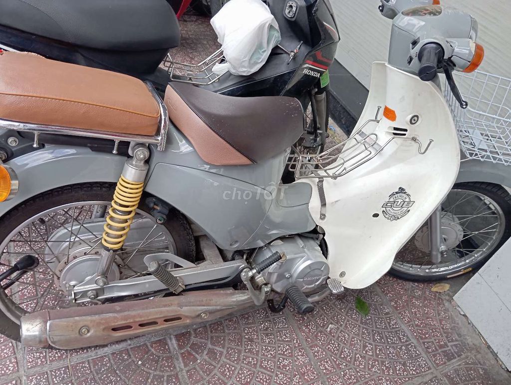 Мопед Viet Thai Cub 50cc 2022, серый цимент