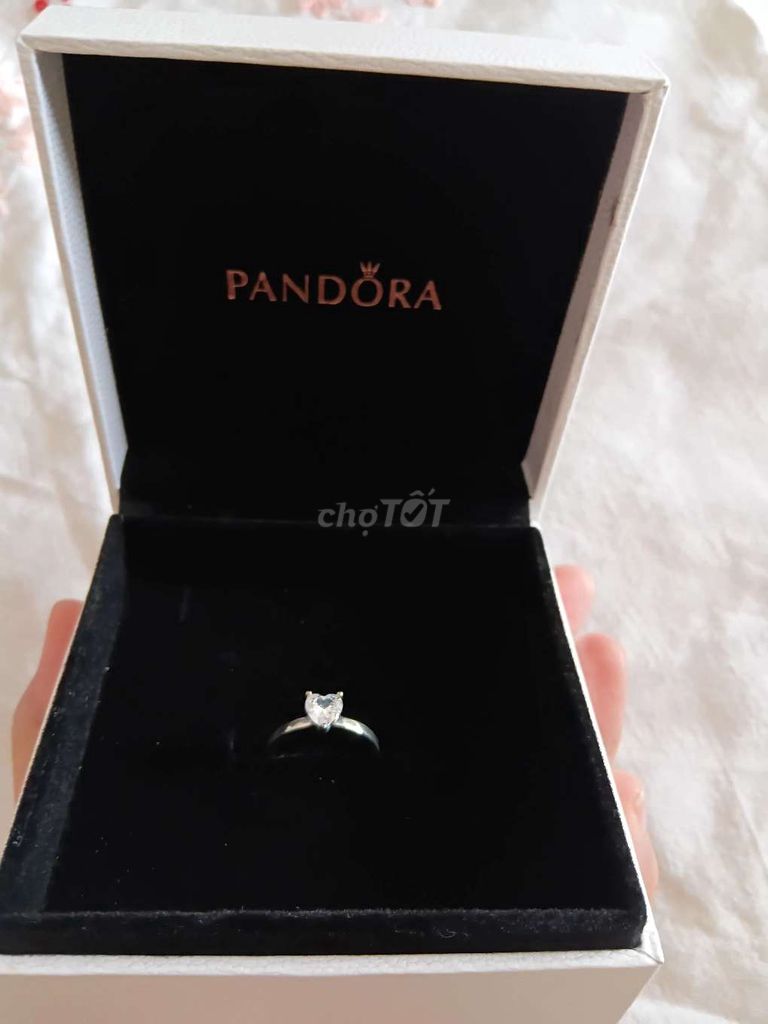 Nhẫn Pandora nữ. Mua bán Phụ kiện thời trang khác tại Huyện Mang Thít Vĩnh Long được đăng bởi Nhii Trinh hình 1