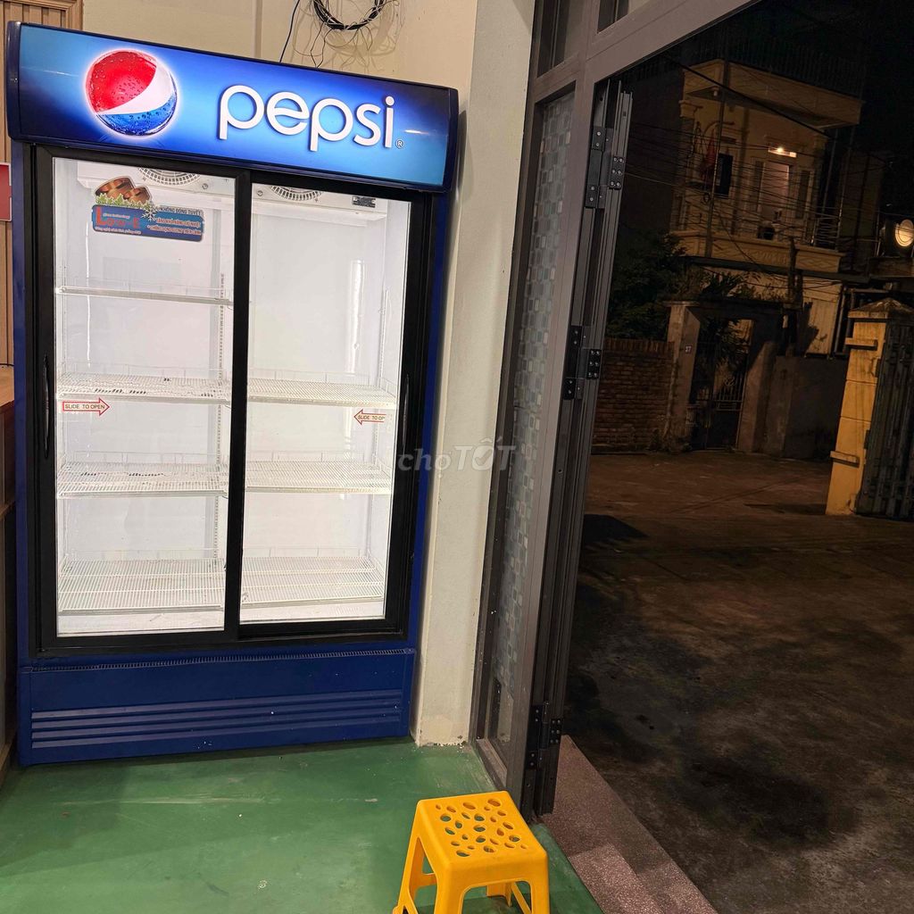 Tủ mát Pepsi hai cánh. Mua bán Tủ lạnh tại Huyện Hoài Đức Hà Nội được đăng bởi Nguyễn Văn Hiến hình 1