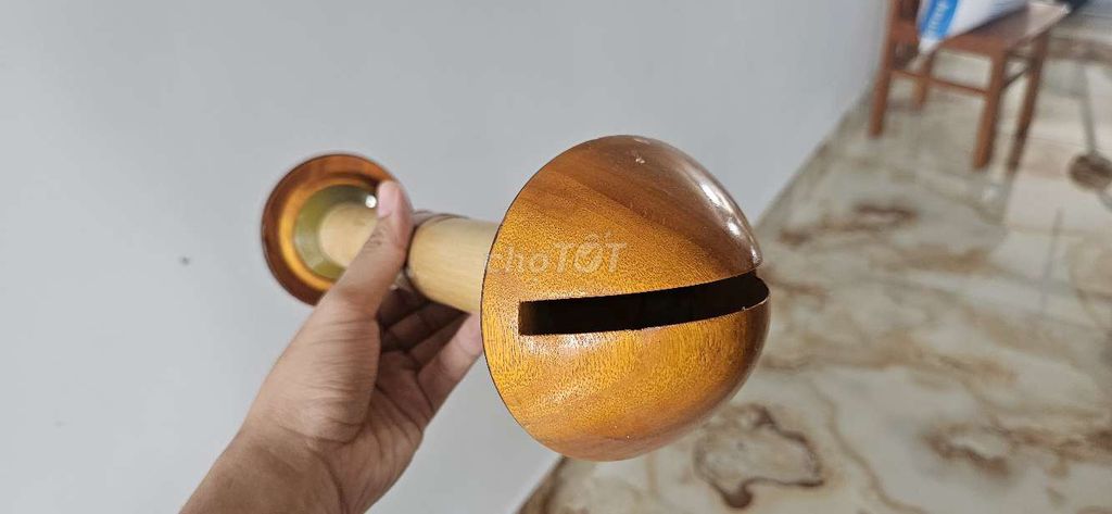Sáo đơn loe D45 Gỗ Nâu. Mua bán Nhạc cụ tại Thành phố Dĩ An Bình Dương được đăng bởi Đoàn Tuấn hình 1