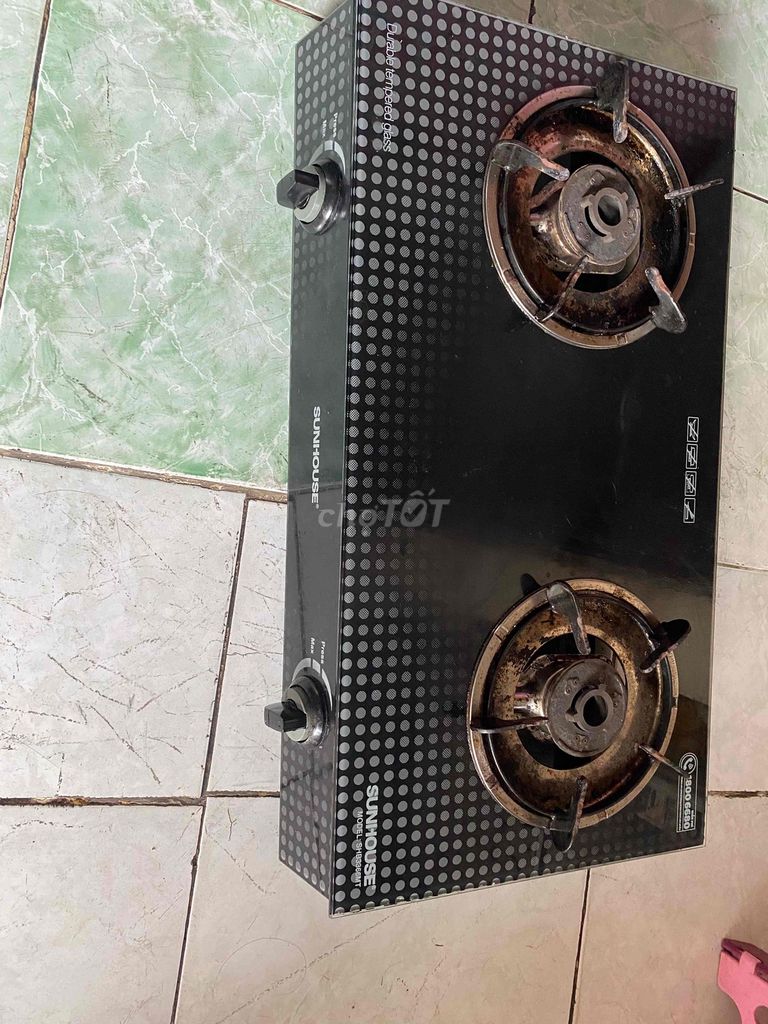 Bếp ga SUNHOUSE Kính cường lực Đen. Mua bán Bếp, lò, đồ điện nhà bếp tại Thành phố Thủ Dầu Một Bình Dương được đăng bởi Công hình 1