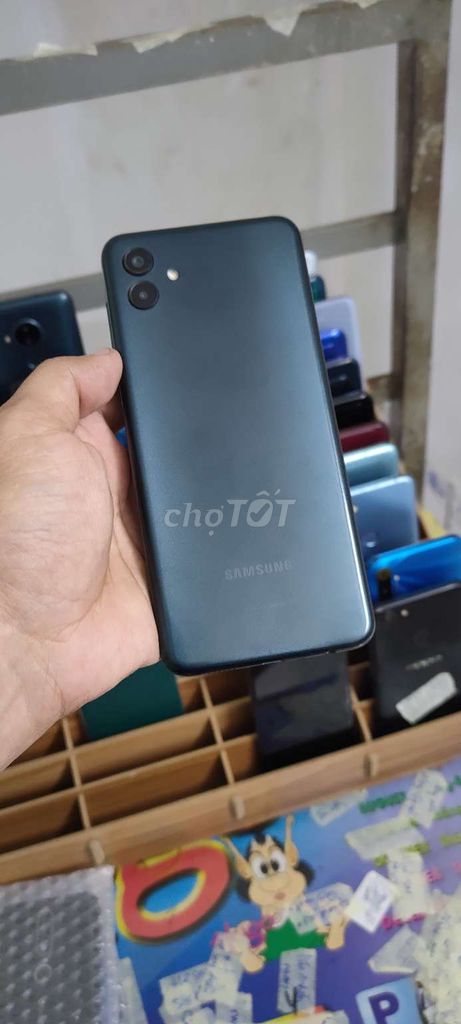 Samsung A04, ram 4gb, 64gb, pin 5000. Mua bán Điện thoại tại Quận Gò Vấp Tp Hồ Chí Minh được đăng bởi A LONG   nhận thanh toán THẺ TÍN DỤNG hình 1