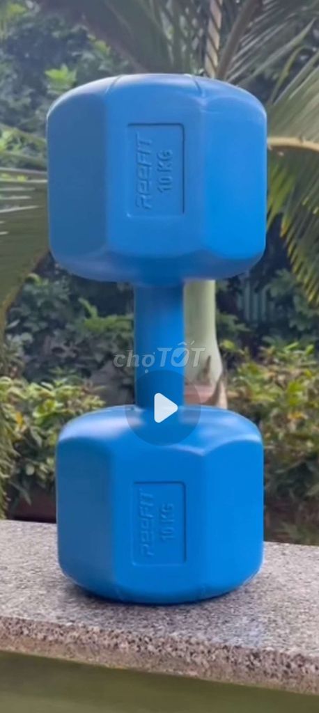 Tạ tay REEFIT 12kg Nhựa Xanh. Mua bán Đồ thể thao, Dã ngoại tại Thành phố Biên Hòa Đồng Nai được đăng bởi Ng Phong hình 1