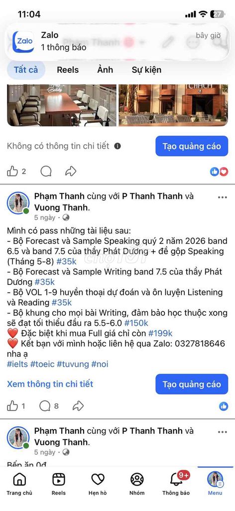 Tài liệu học IELTS Thầy Phát Dương. Mua bán Sách tại Thành phố Long Xuyên An Giang được đăng bởi Vương Phạm Thanh Thanh hình 1