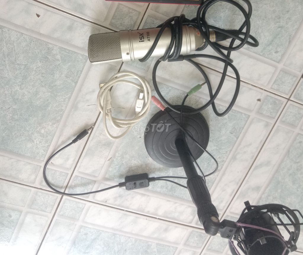 Microphone ISK AT100 Bạc. Mua bán Phụ kiện (Màn hình, Chuột...) tại Huyện Phong Điền Cần Thơ được đăng bởi Trung hình 1