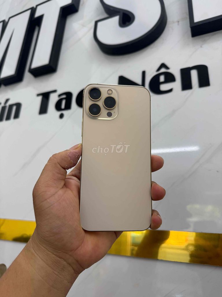 Apple iPhone 13 Pro Max 128GB Vàng Đã sử dụng. Mua bán Điện thoại tại Quận Cẩm Lệ Đà Nẵng được đăng bởi Bi hình 1