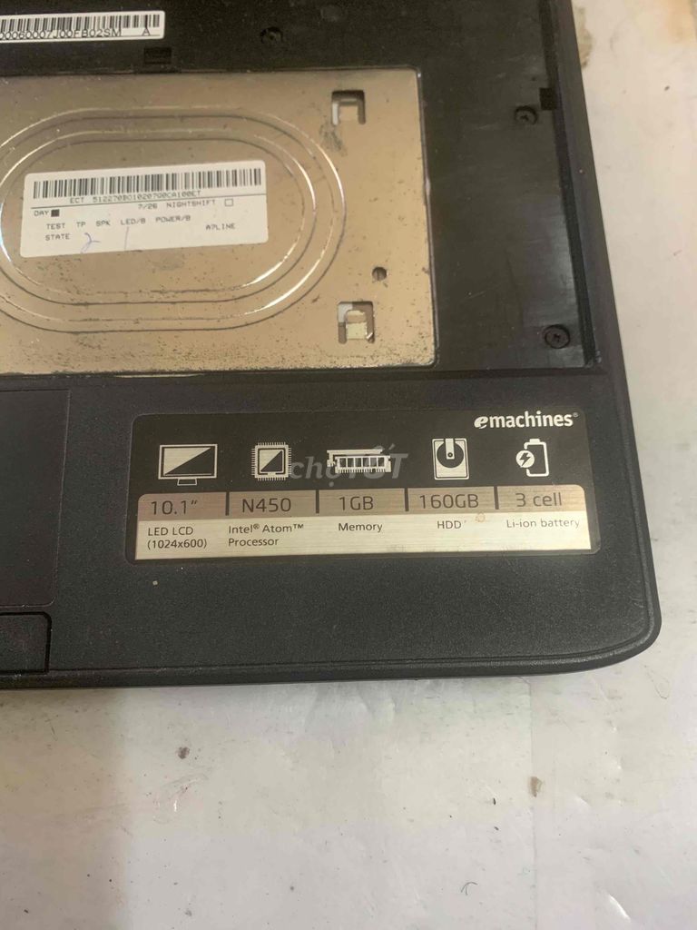 Laptop mini Acer N450 10.1 inch. Mua bán Laptop tại Quận Ngô Quyền Hải Phòng được đăng bởi Hoang Dung hình 1