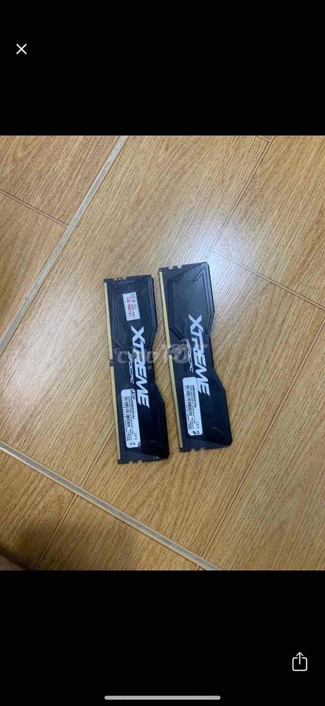 RAM Xtreme 16GB (8GBx2) Đen. Mua bán Linh kiện (RAM, Card...) tại Quận 8 Tp Hồ Chí Minh được đăng bởi KHOA COMPUTER hình 1