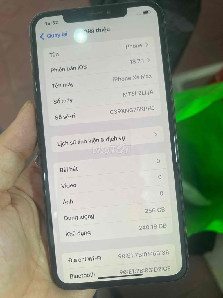 xs max 256gb full chức năng camera siêu đẹp có bot. Mua bán Điện thoại tại Quận Thanh Xuân Hà Nội được đăng bởi Anh Đức hình 1