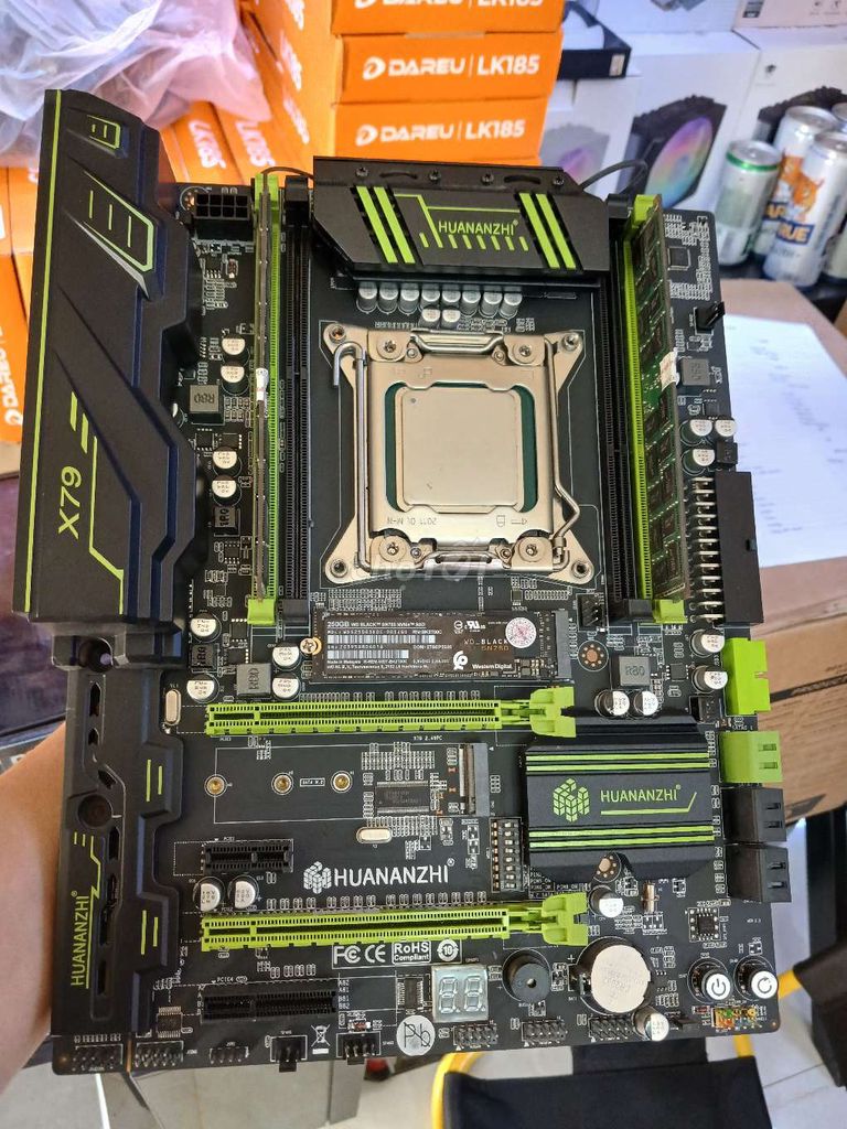 Huananzhi X79 Luxury E5 2696v2. Mua bán Linh kiện (RAM, Card...) tại Thành phố Buôn Ma Thuột Đắk Lắk được đăng bởi Hoàng Khâm hình 1