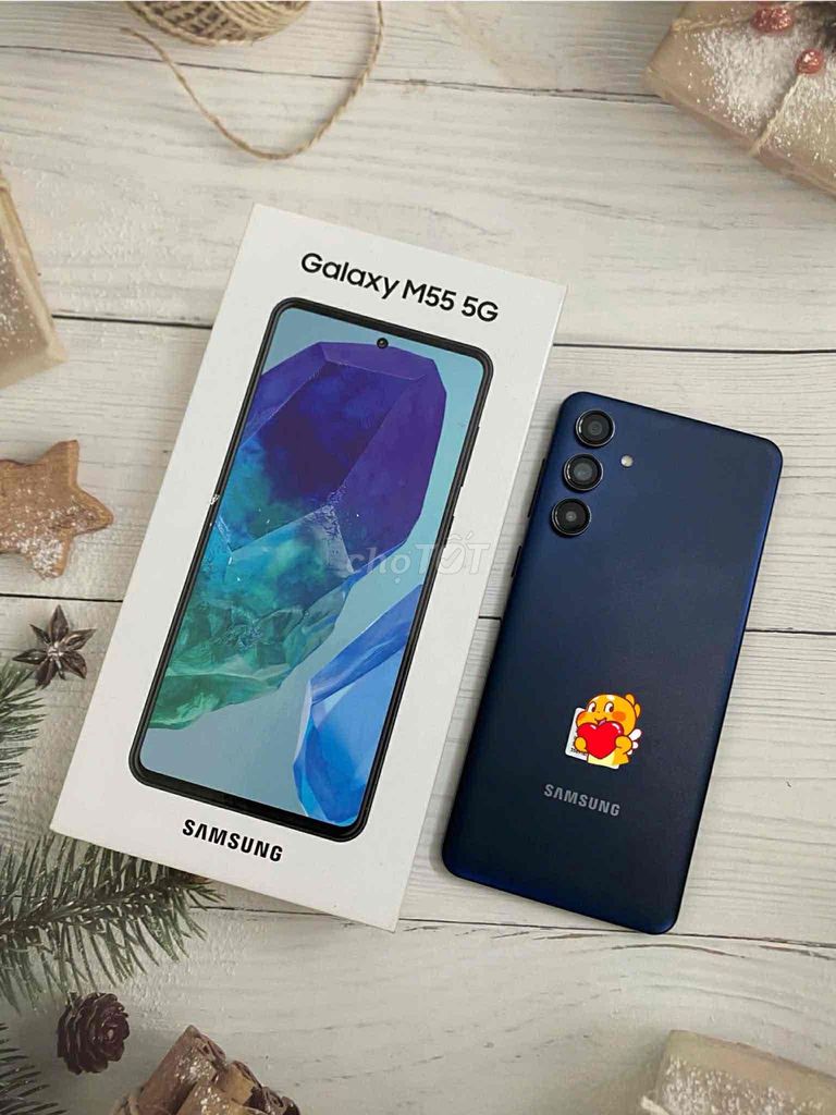 Samsung galaxy M55 5G 256Gb like new full box VN. Mua bán Điện thoại tại Quận Cẩm Lệ Đà Nẵng được đăng bởi Chuyên Hàng Công Ty hình 1