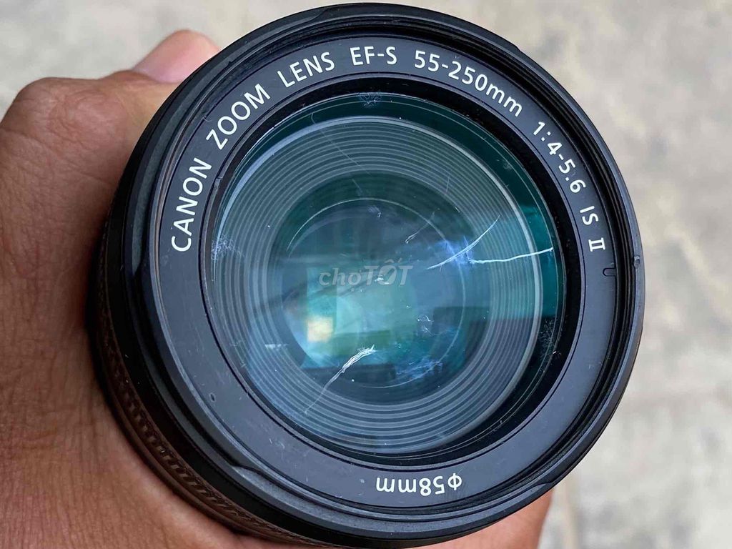 Ống kính Canon EF-S 55-250mm IS II. Mua bán Máy ảnh, Máy quay tại Quận 8 Tp Hồ Chí Minh được đăng bởi OTLy hình 1