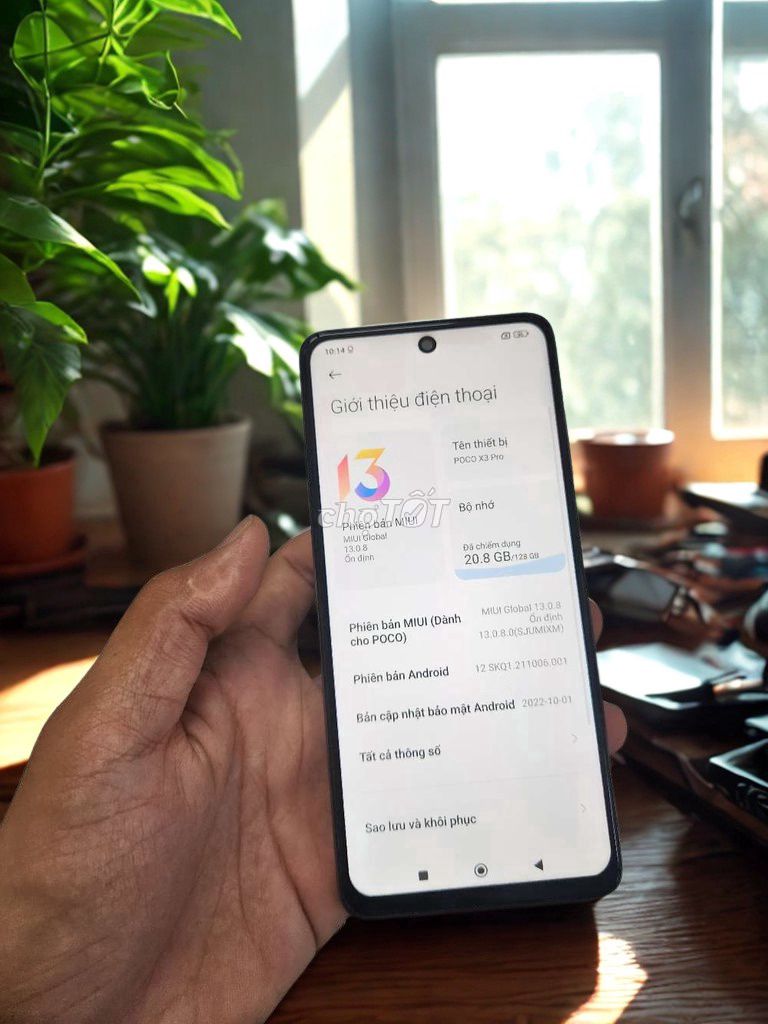 POCO X3 Pro 128GB Đồng. Mua bán Điện thoại tại Quận Gò Vấp Tp Hồ Chí Minh được đăng bởi AN MOBILE hình 1