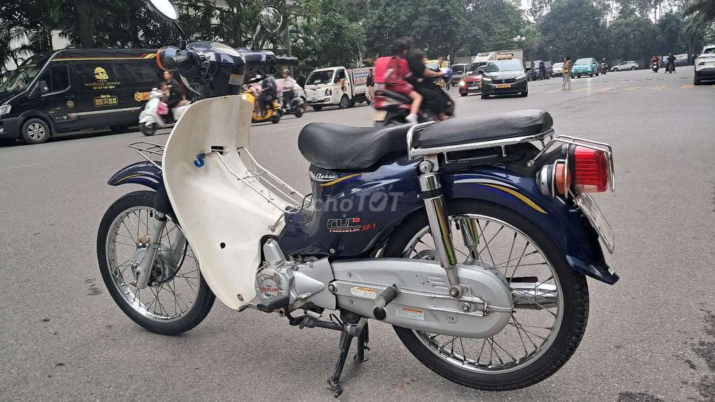 Honda Cub Xanh đậm, Trắng. Mua bán Xe máy tại Quận Hai Bà Trưng Hà Nội được đăng bởi bùi hữu liêm  hình 4