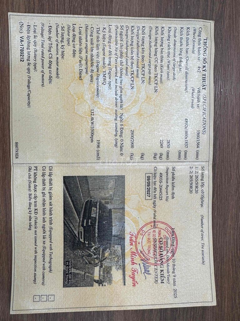 Ford Everest 4x2 Titanium 2.0 AT sx 2021. Mua bán Ô tô tại Quận 7 Tp Hồ Chí Minh được đăng bởi HUỲNH VŨ TÂN THUẬN FORD hình 11