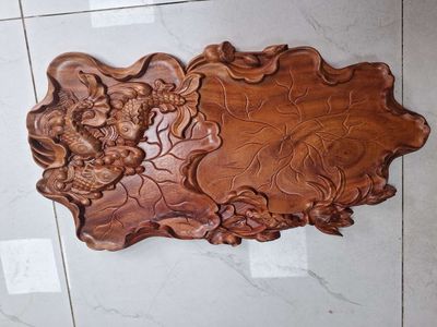 Khay trà gỗ tự nhiên. Mua bán Nội thất, đồ gia dụng khác tại Huyện Hóc Môn Tp Hồ Chí Minh được đăng bởi Đồ gỗ nội thất Lâm Phát 