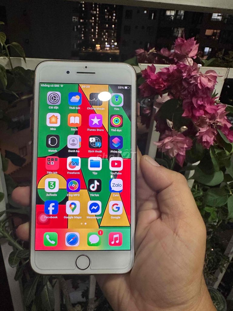 iphone 8plus 256G đẹp long lanh, MH zin.MVT