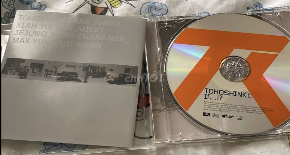 CD Tohoshinki If..!? Nhật Bản Mới 100%. Mua bán Sở thích khác tại Quận Bình Thạnh Tp Hồ Chí Minh được đăng bởi Minh Tien hình 1