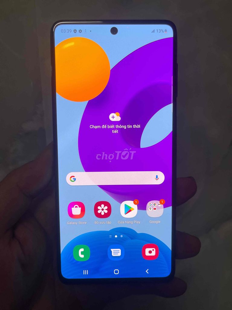 Samsung Galaxy M52 5G ram 8/128gb zin đẹp keng. Mua bán Điện thoại tại Quận Hoàng Mai Hà Nội được đăng bởi nguyễn thị ngọc  hình 1