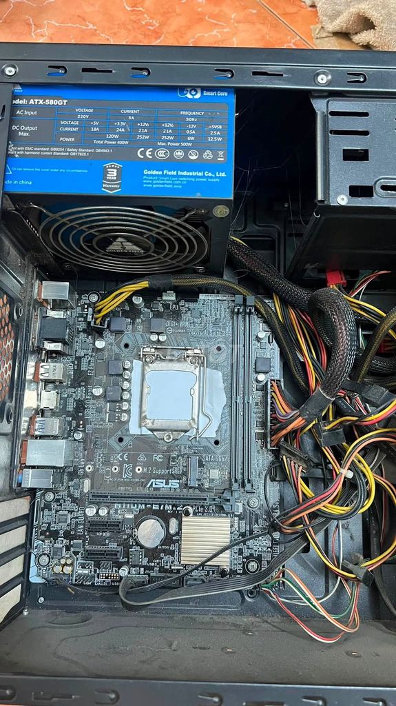 Mainboard Asus H110 M2 PSU Golden Field 400W. Mua bán Linh kiện (RAM, Card...) tại Quận Tân Bình Tp Hồ Chí Minh được đăng bởi SGPC hình 1