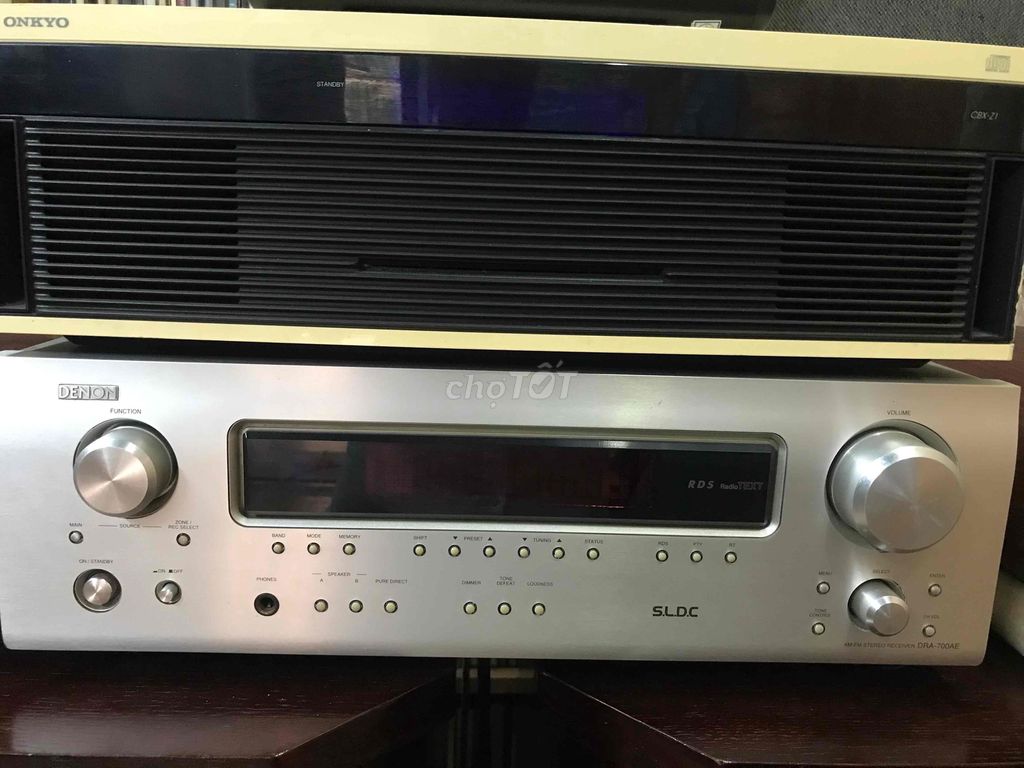 Ampli Denon DRA-700AE Bạc. Mua bán Tivi, Âm thanh tại Quận 3 Tp Hồ Chí Minh được đăng bởi BA 6000 hình 1