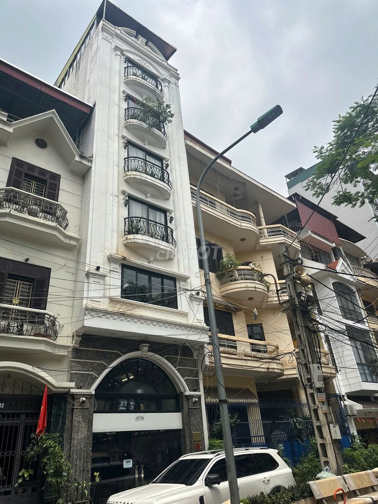 Bán nhà KBT 7,5 tầng ngõ 55 phố Huỳnh Thúc Kháng. Nhà xây mới 60M