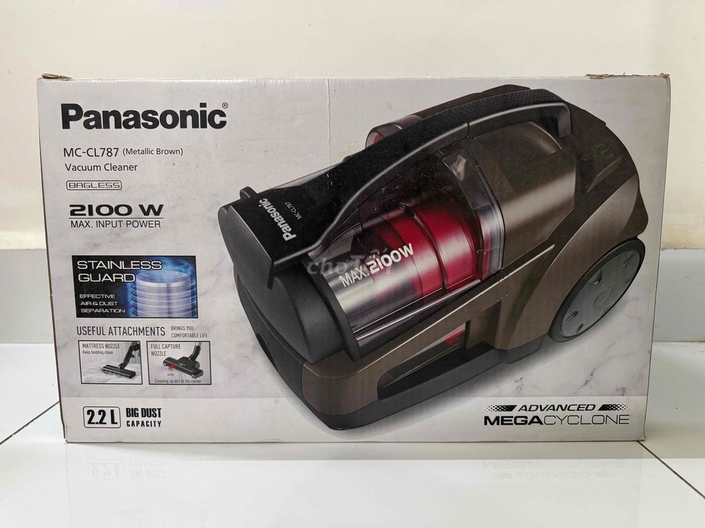 Máy hút bụi Panasonic MC-CL787 Nâu kim loại. Mua bán Nội thất, đồ gia dụng khác tại Thành phố Tây Ninh Tây Ninh được đăng bởi PHẠM HOÀI VŨ hình 1