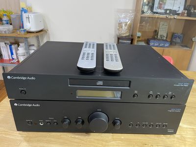 Bán cả bộ âm ly và đầu đọc đĩa Cambridge Audio. Mua bán Tivi, Âm thanh tại Quận Bắc Từ Liêm Hà Nội được đăng bởi Le Minh Thao