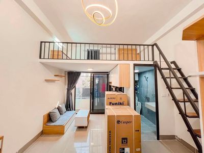 Cho thuê CCMN ban công thoáng, full đồ, 98 Tân Triều