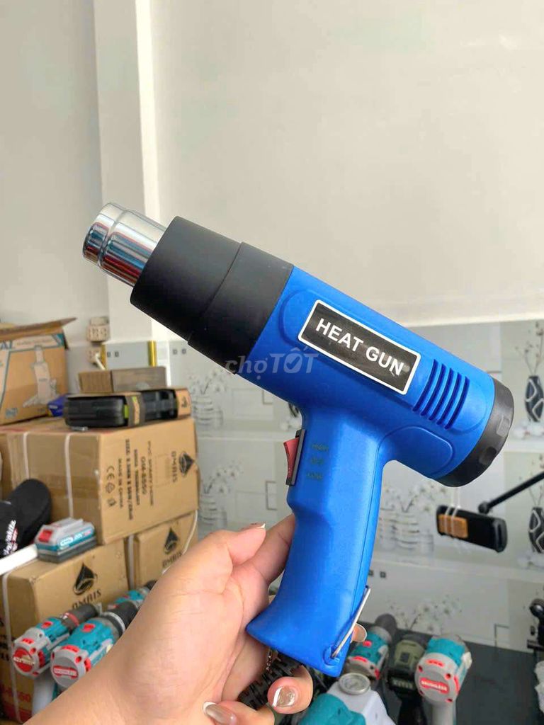 Máy khò nhiệt Xanh dương 2000W. Mua bán Đồ chuyên dụng, Giống nuôi trồng tại Quận Cái Răng Cần Thơ được đăng bởi ĐỒ THANH LÝ GIÁ RẺ hình 1