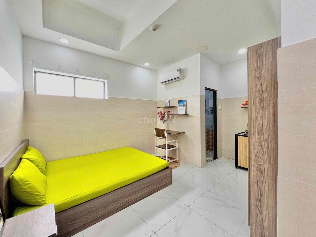 Studio Thang Máy Full Nội Thất Nguyễn Duy Trinh ngay Cầu Giồng Ông Tố