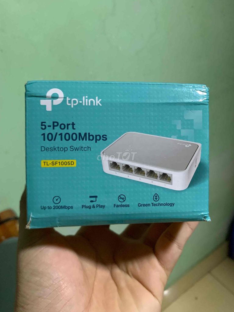 Switch 5 port tp-link chính hãng sử dụng tốt