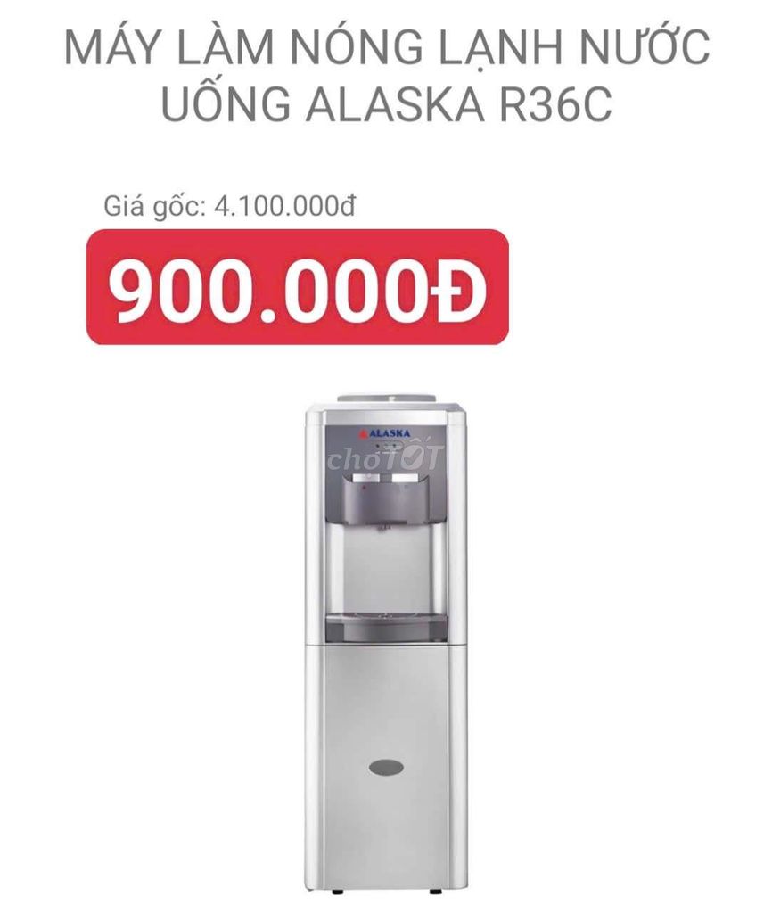 MÁY LÀM NÓNG LẠNH NƯỚC UỐNG ALASKA R36C