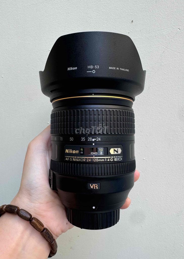 Nikon 24-120mm F4 G VR Nano xách Us đẹp .. Mua bán Máy ảnh, Máy quay tại Quận Bình Thạnh Tp Hồ Chí Minh được đăng bởi Teresa hình 1