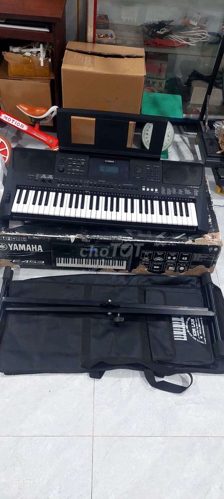 Đàn organ yamaha PSR E453 MỚI 98% NGUYÊN THÙNG