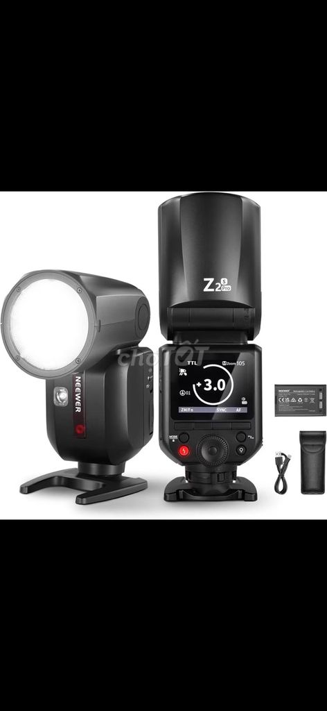 Đèn flash Neewer Z2 Pro Nikon Đen. Mua bán Máy ảnh, Máy quay tại Huyện An Dương Hải Phòng được đăng bởi Minh Tuấn hình 1