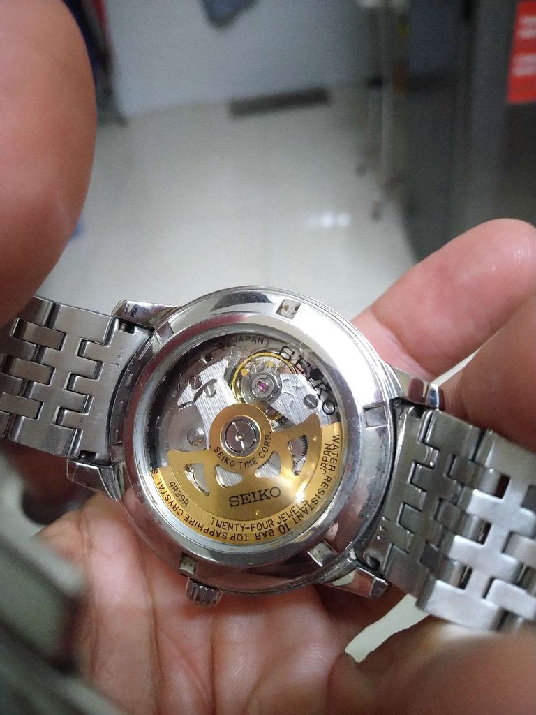 Seiko lộ tim 4R39A. Mua bán Đồng hồ tại Quận 12 Tp Hồ Chí Minh được đăng bởi Minh hình 3