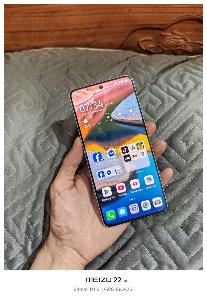 Huawei Mate 50E 128GB Bạc. Mua bán Điện thoại tại Huyện Sông Lô Vĩnh Phúc được đăng bởi BCMC2026 hình 1