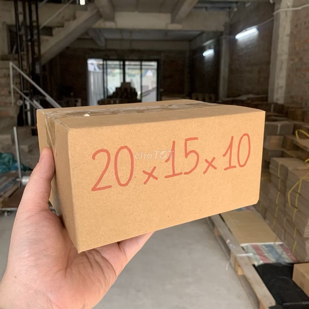 Thanh lý Hộp carton  20x15x10 cm. Mua bán Đồ dùng văn phòng tại Huyện An Dương Hải Phòng được đăng bởi Anh hình 1
