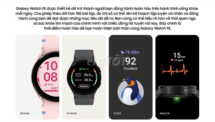 Samsung galaxy watch FE FULLBOX