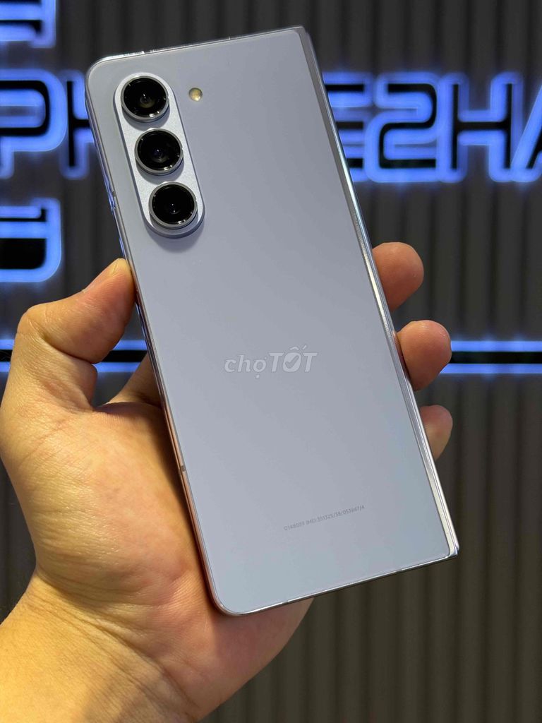Samsung Z Fold 5 256GB Xanh 98.5%. Mua bán Điện thoại tại Quận 3 Tp Hồ Chí Minh được đăng bởi Phone2Hand hình 1
