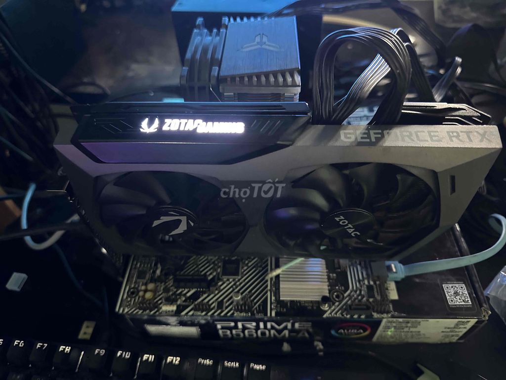 Card đồ họa Zotac Gaming GeForce RTX 3070 8G DDR6. Mua bán Linh kiện (RAM, Card...) tại Thành phố Biên Hòa Đồng Nai được đăng bởi le long hình 1