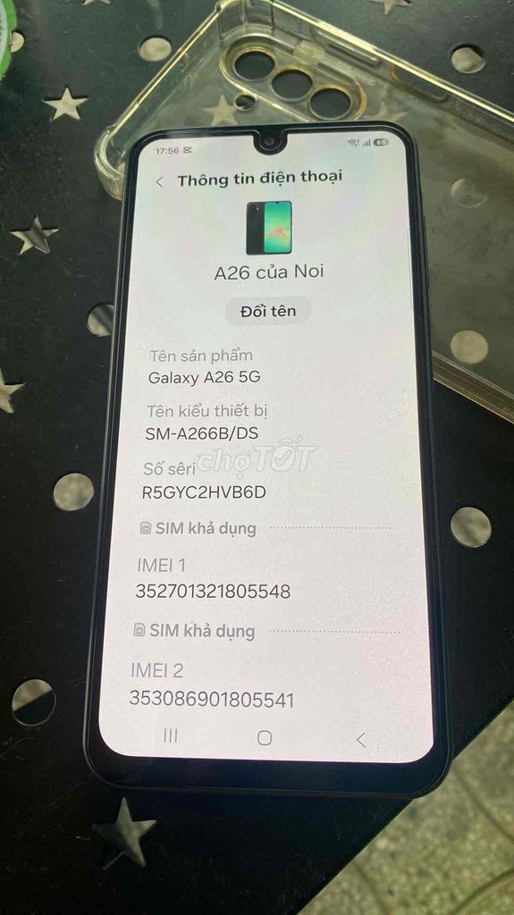 Samsung Galaxy A26 5G 99% Có bảo hành. Mua bán Điện thoại tại Huyện Phong Điền Cần Thơ được đăng bởi Vannoi Vannoi hình 1