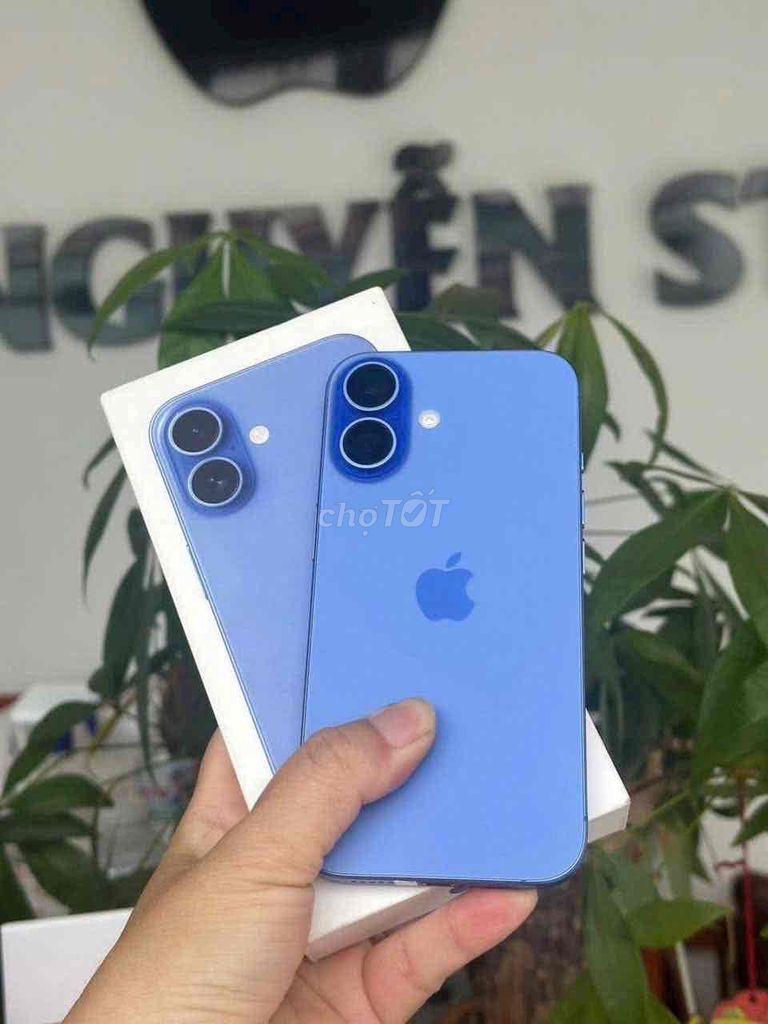 Apple iPhone 16 128GB Xanh Đã sử dụng. Mua bán Điện thoại tại Huyện Long Điền Bà Rịa - Vũng Tàu được đăng bởi Iphone Hiền Nguyễn7979  hình 1