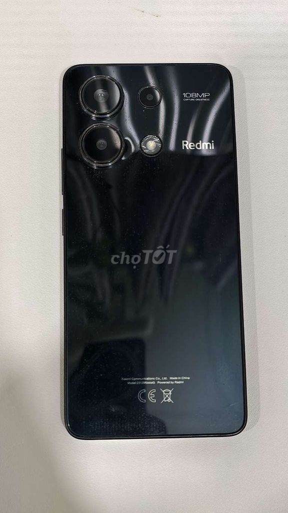 Xiaomi Redmi Note 13 128GB Đen. Mua bán Điện thoại tại Quận 10 Tp Hồ Chí Minh được đăng bởi smartphone thanh ly hình 1