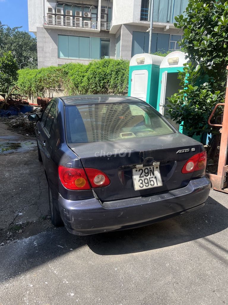 Toyota Altis G 1.8 MT 2002 Xanh đậm