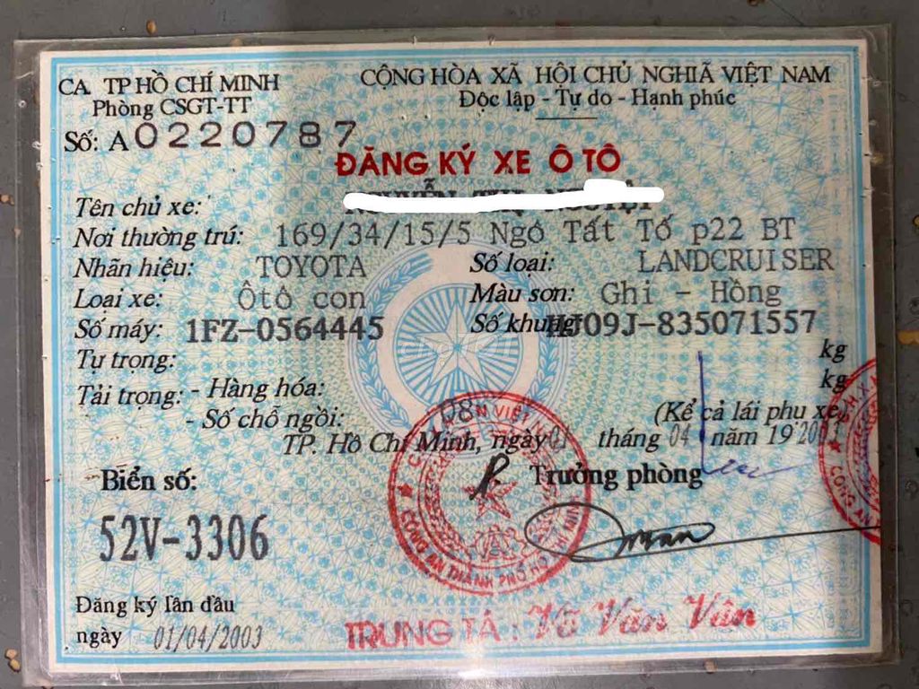Toyota Land Cruiser 2003 Xăng Số sàn Bạc. Mua bán Ô tô tại Thành phố Thủ Đức Tp Hồ Chí Minh được đăng bởi Đào hình 19