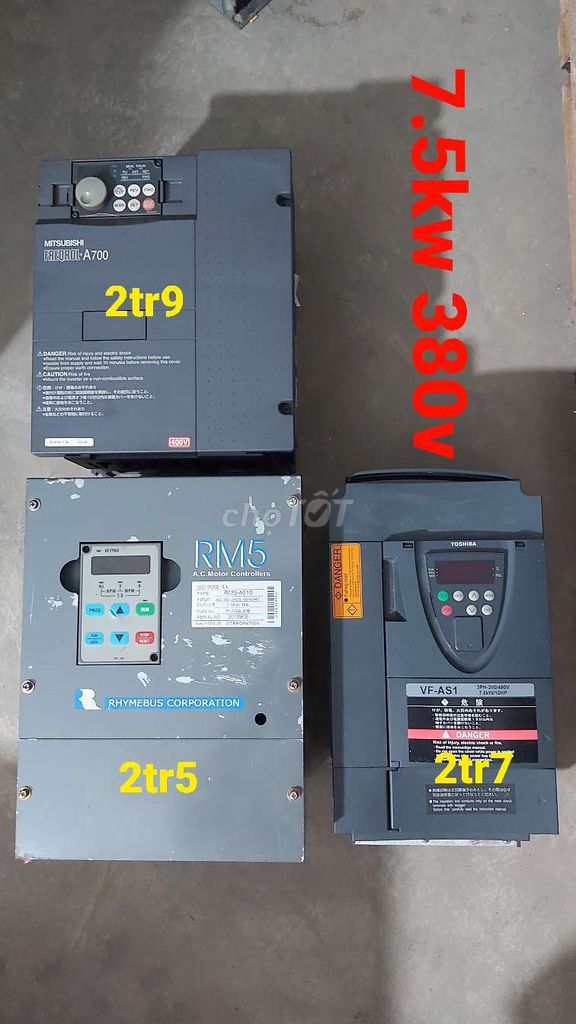 Biến tần Mitsubishi FREQROL A700 7.5kW 380V. Mua bán Đồ chuyên dụng, Giống nuôi trồng tại Huyện Quỳ Hợp Nghệ An được đăng bởi Luc hình 1