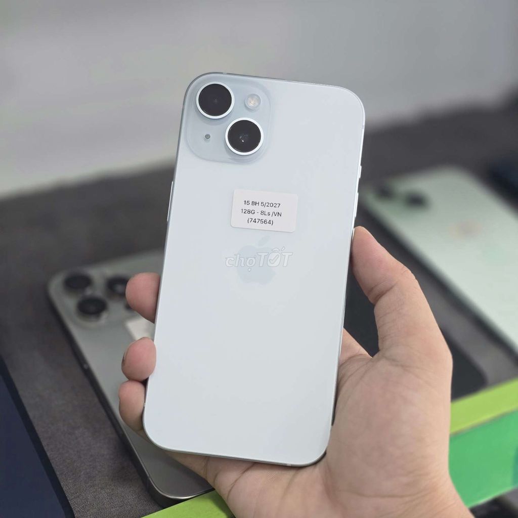 iPhone 15 128GB Xanh Dương VN/A BH Apple 5/2027. Mua bán Điện thoại tại Quận Ngô Quyền Hải Phòng được đăng bởi TRAN SONG HA hình 1